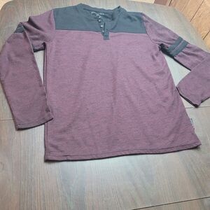 Machine Red and Black Sweaters Cozy Knit Pullover